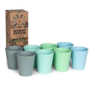 Kids Wheat Straw Cups - 13oz